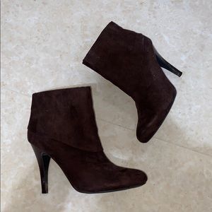 Brand new Velvet Brown Booties!